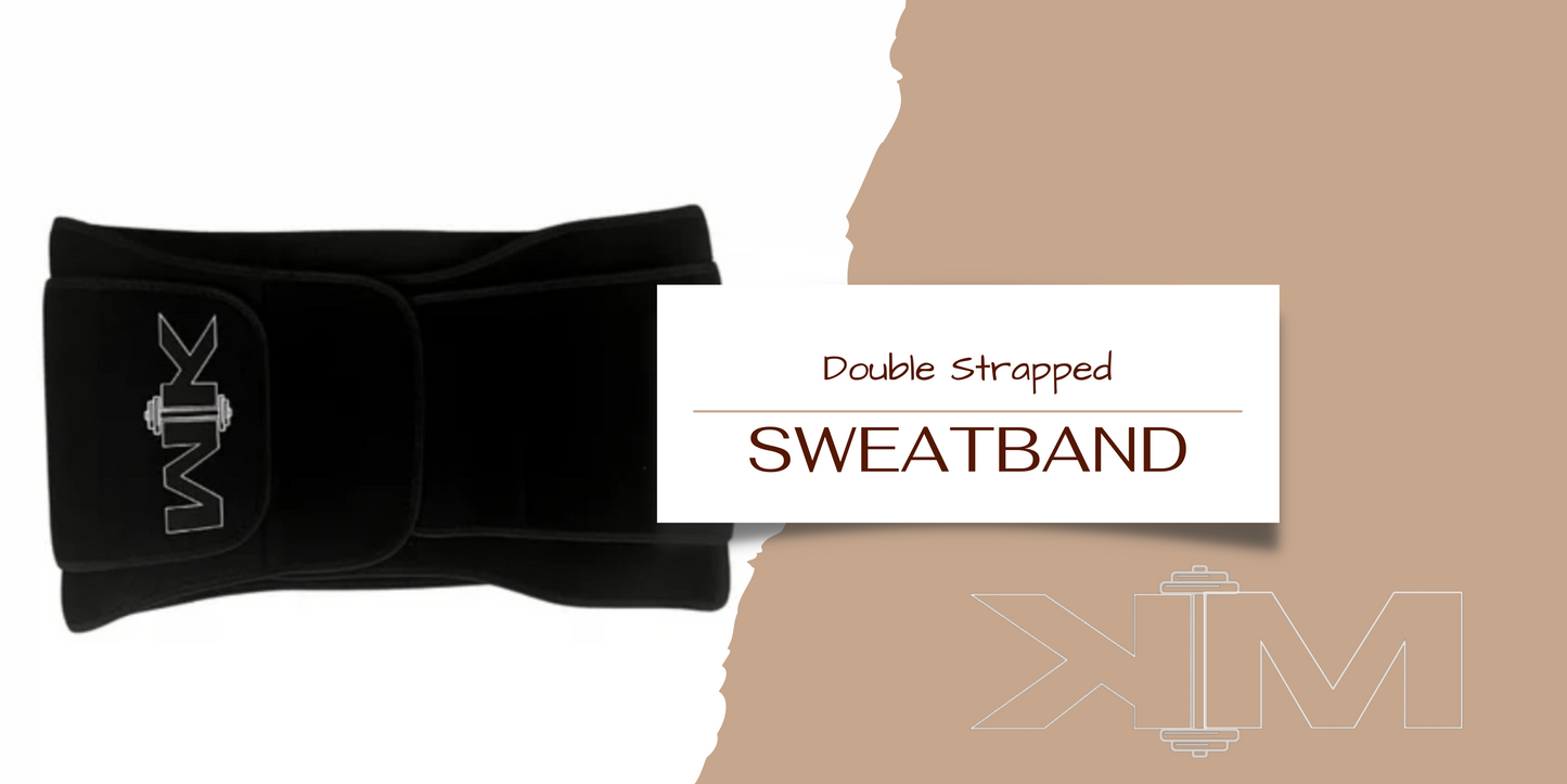 Double Strapped Sweatband